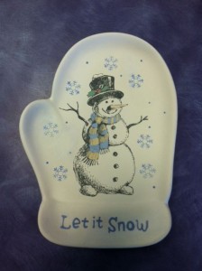 Let it Snow Plate